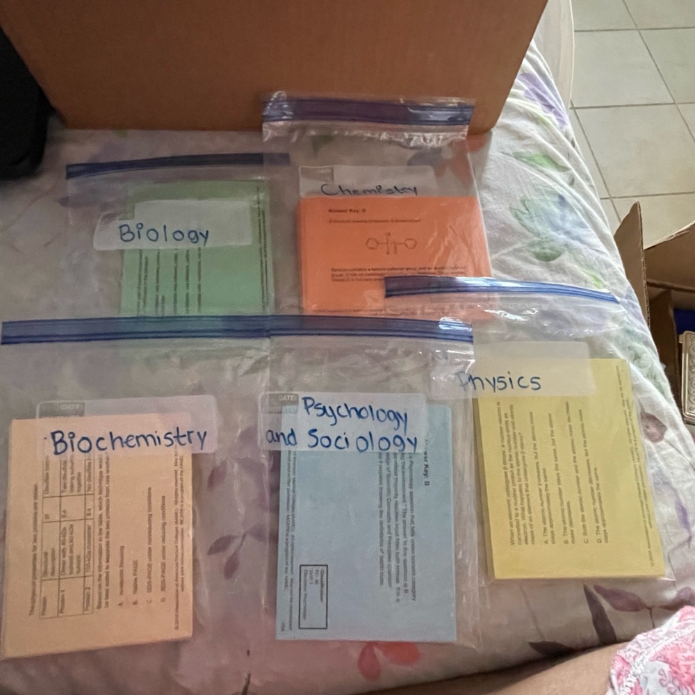 Official MCAT Flashcards